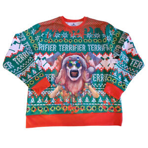 Universal Halloween Horror Nights 2025 HHN Terrifier Ugly Christmas Sweater NWT